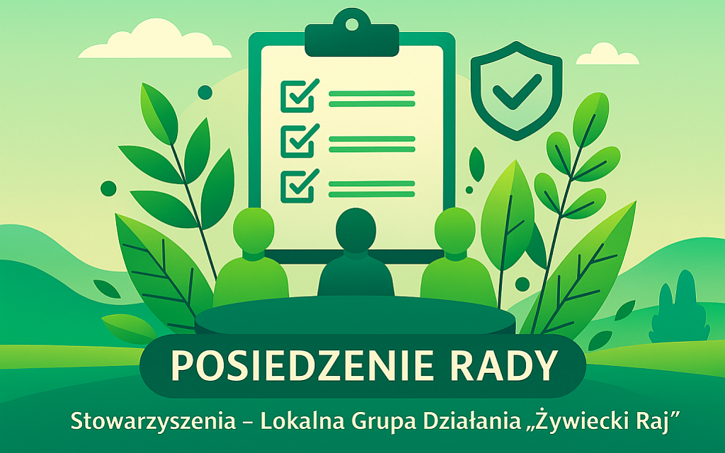 fot-Posiedzenie Rady Stowarzyszenia – Lokalna Grupa Działania "Żywiecki Raj"
